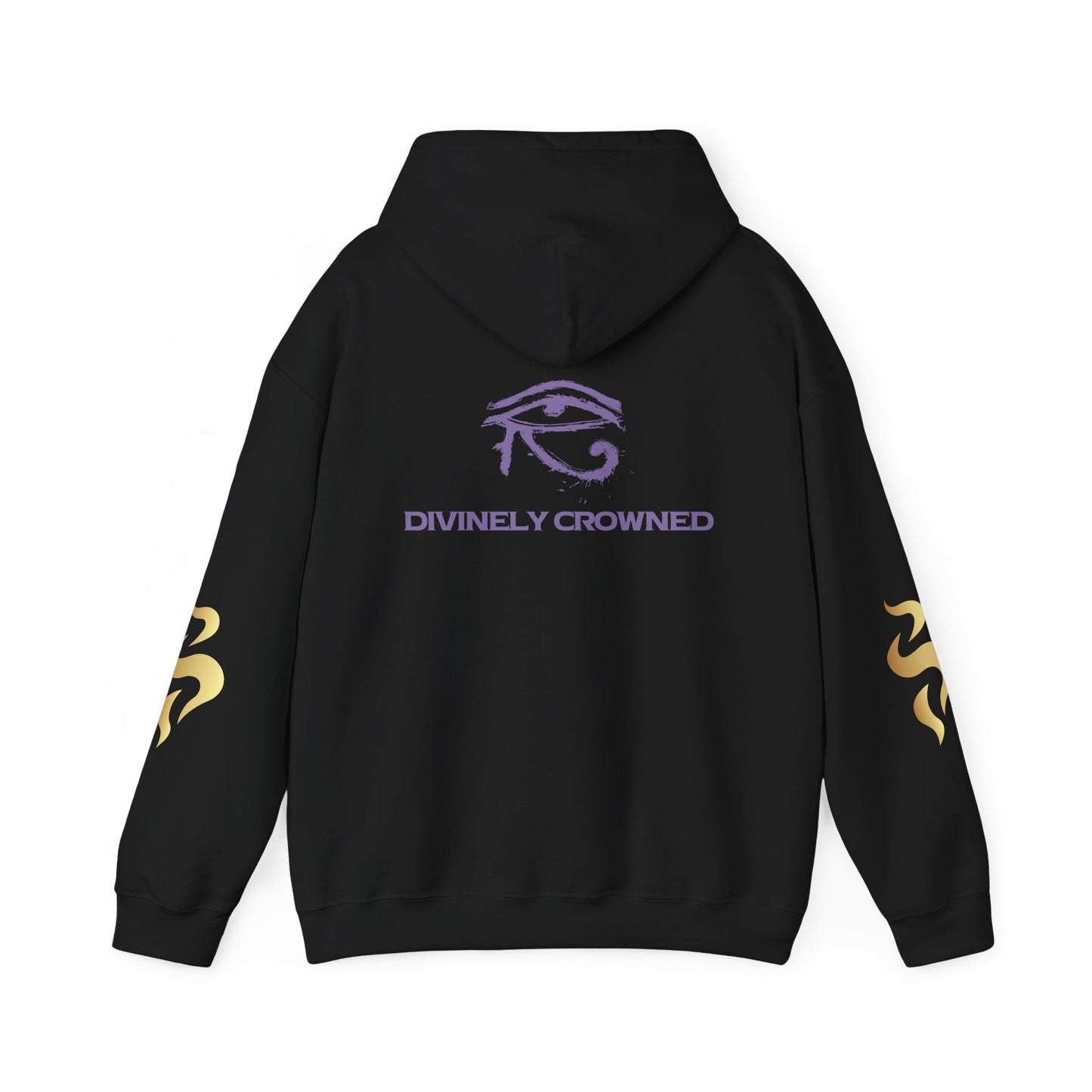 Divinely Crowned Queen Hoodie – Legacy, Power & Timeless Love | Inspirational Hoodie | Poetic Senses