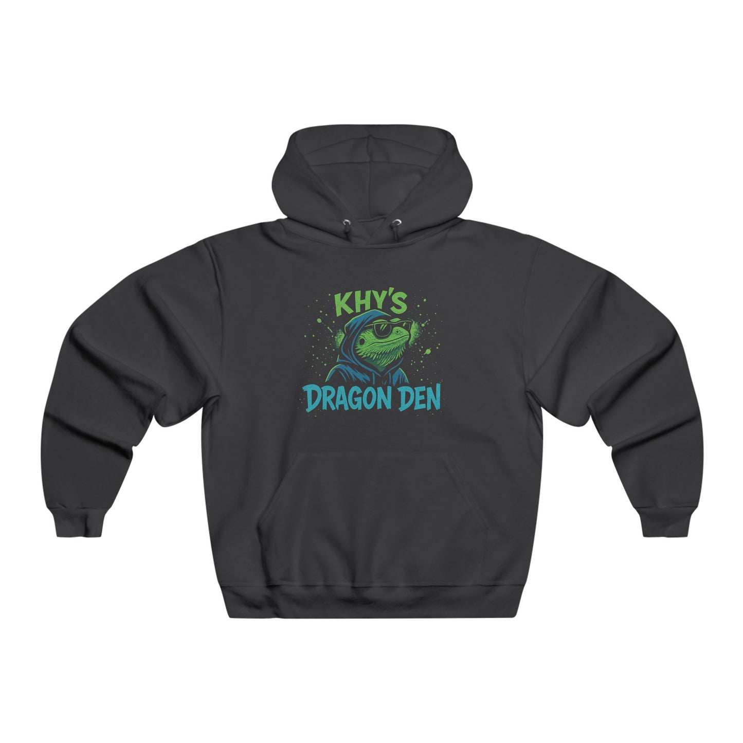 Adult Dragon Keeper Hoodie — "Khy's Dragon Den" Graphic Hooded Sweatshirt