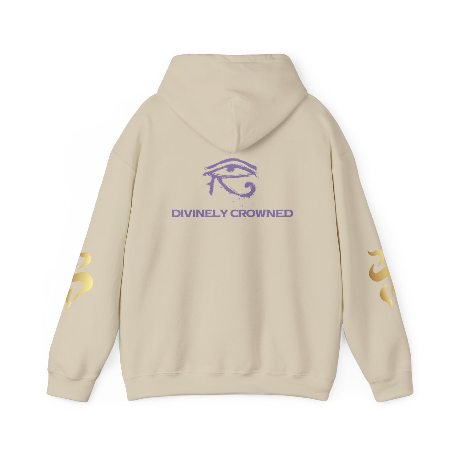 Divinely Crowned Queen Hoodie – Legacy, Power & Timeless Love | Inspirational Hoodie | Poetic Senses