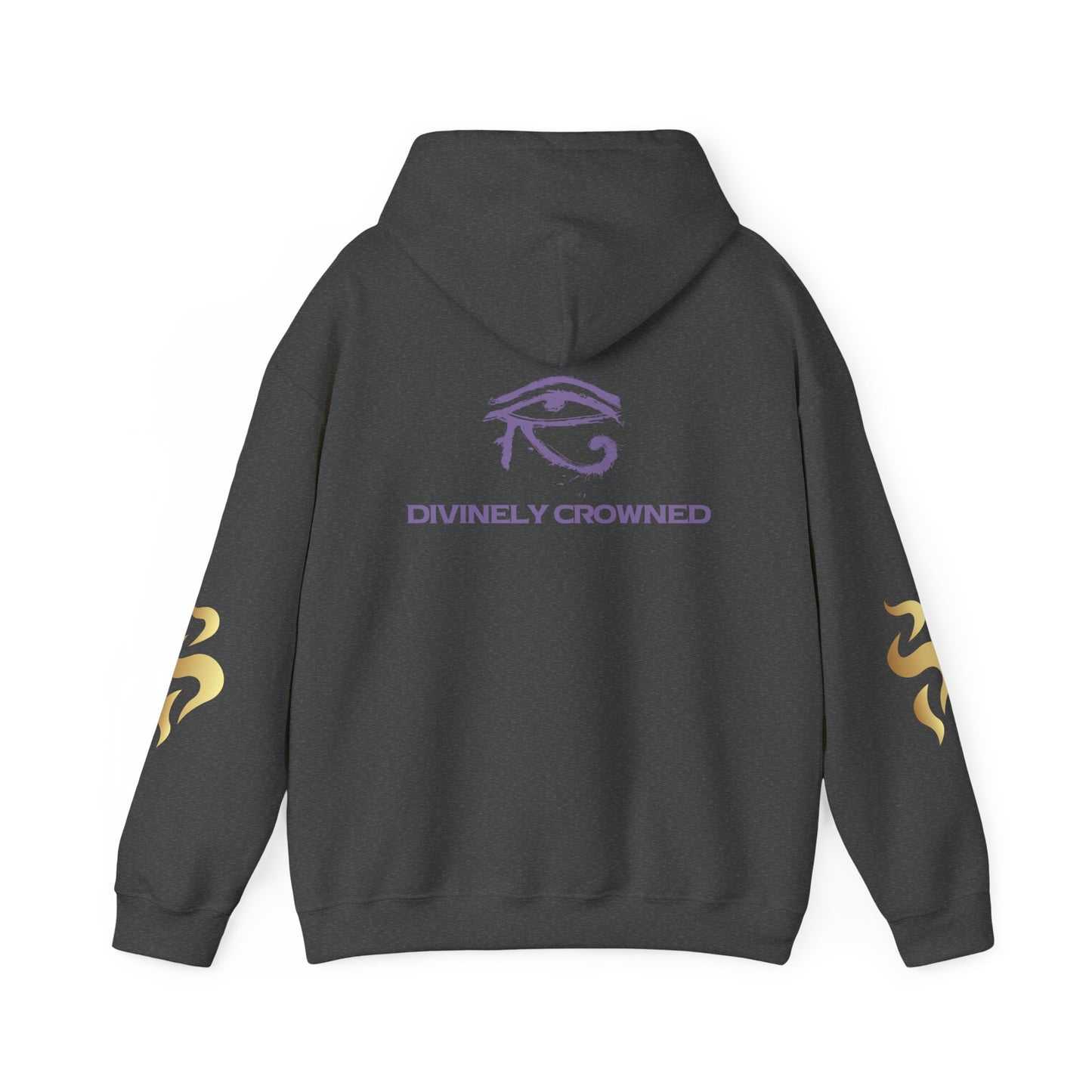 Divinely Crowned Queen Hoodie – Legacy, Power & Timeless Love | Inspirational Hoodie | Poetic Senses