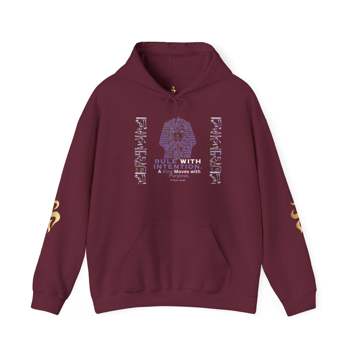 Divinely Crowned King Hoodie – Power, Purpose & Legacy | Poetic Senses