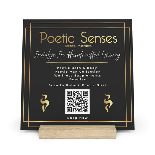 Private Consultant Custom Table Top 10 x 10 Menu