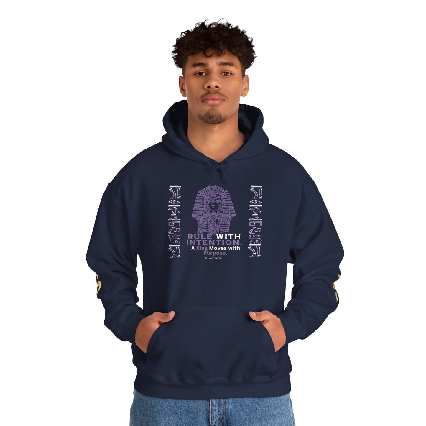 Divinely Crowned King Hoodie – Power, Purpose & Legacy | Poetic Senses