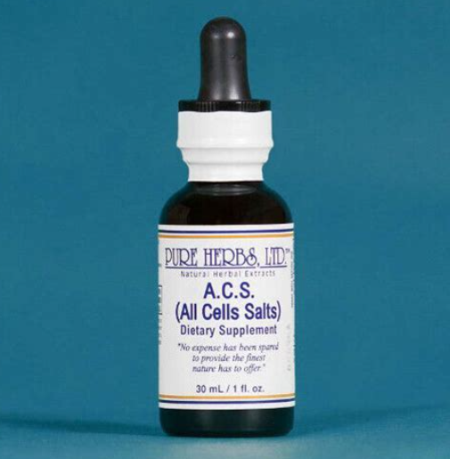 A.C.S. (All Cells Salts) Pure Herbs Herbal Extracts | Pure Herbs LTD