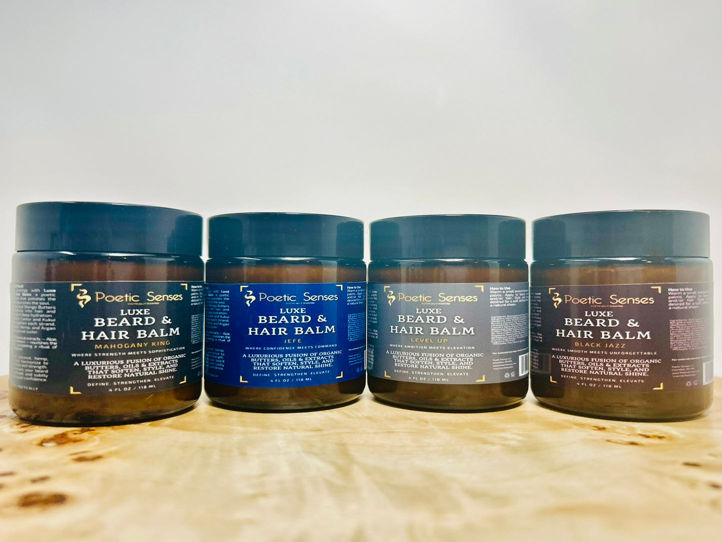 Luxe Beard & Hair Balm | Poetic Senses Prestige Grooming