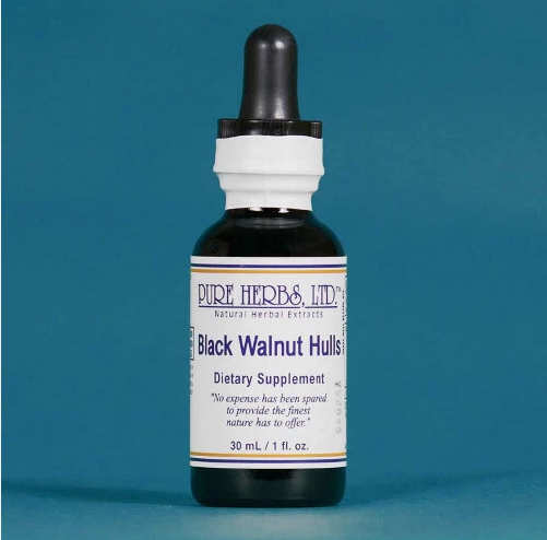 BLACK WALNUT HULLS | Structured Herbal Support for Nervous System & Digestive Wellness | Pure Herbs LTD