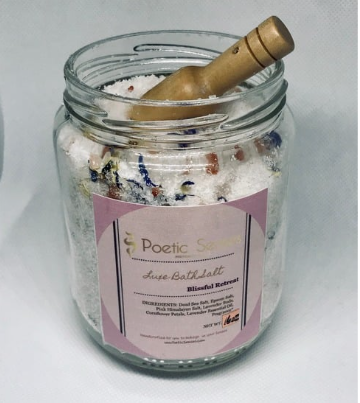 Luxe Bath Salt Soaks | Poetic Senses Luxury Bath & Body