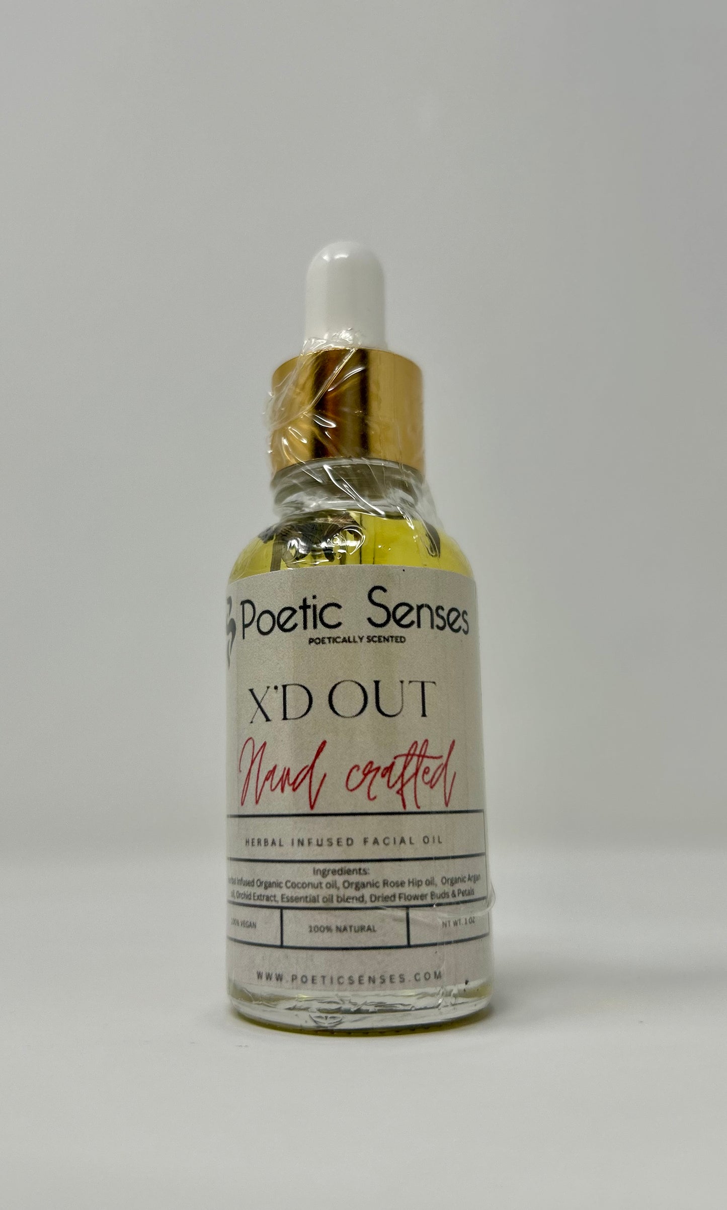 X’D Out Herbal Infused Elixir | Poetic Senses Luxury Skincare