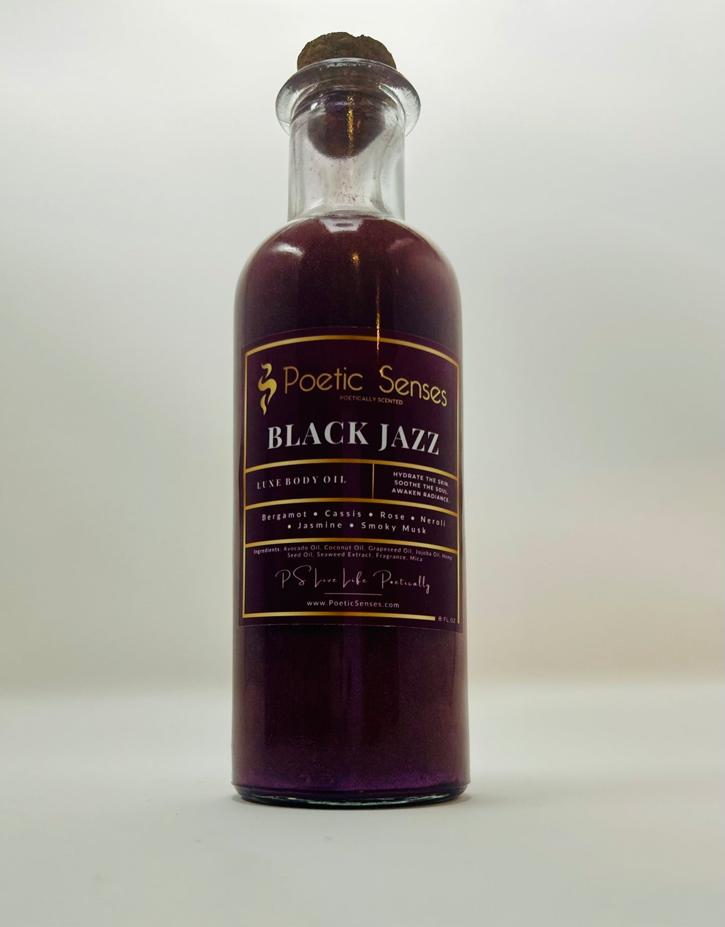 Poetic Senses Luxe Body Oils | 8 oz