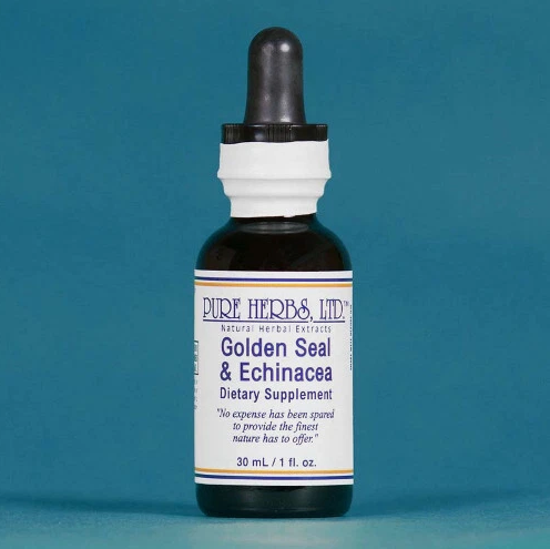 GOLDEN SEAL & ECHINACEA | Structured Herbal Support for Immune Strength & Seasonal Wellness | Pure Herbs LTD