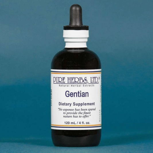GENTIAN | Herbal Support for Digestive Activation & Gastrointestinal Balance |