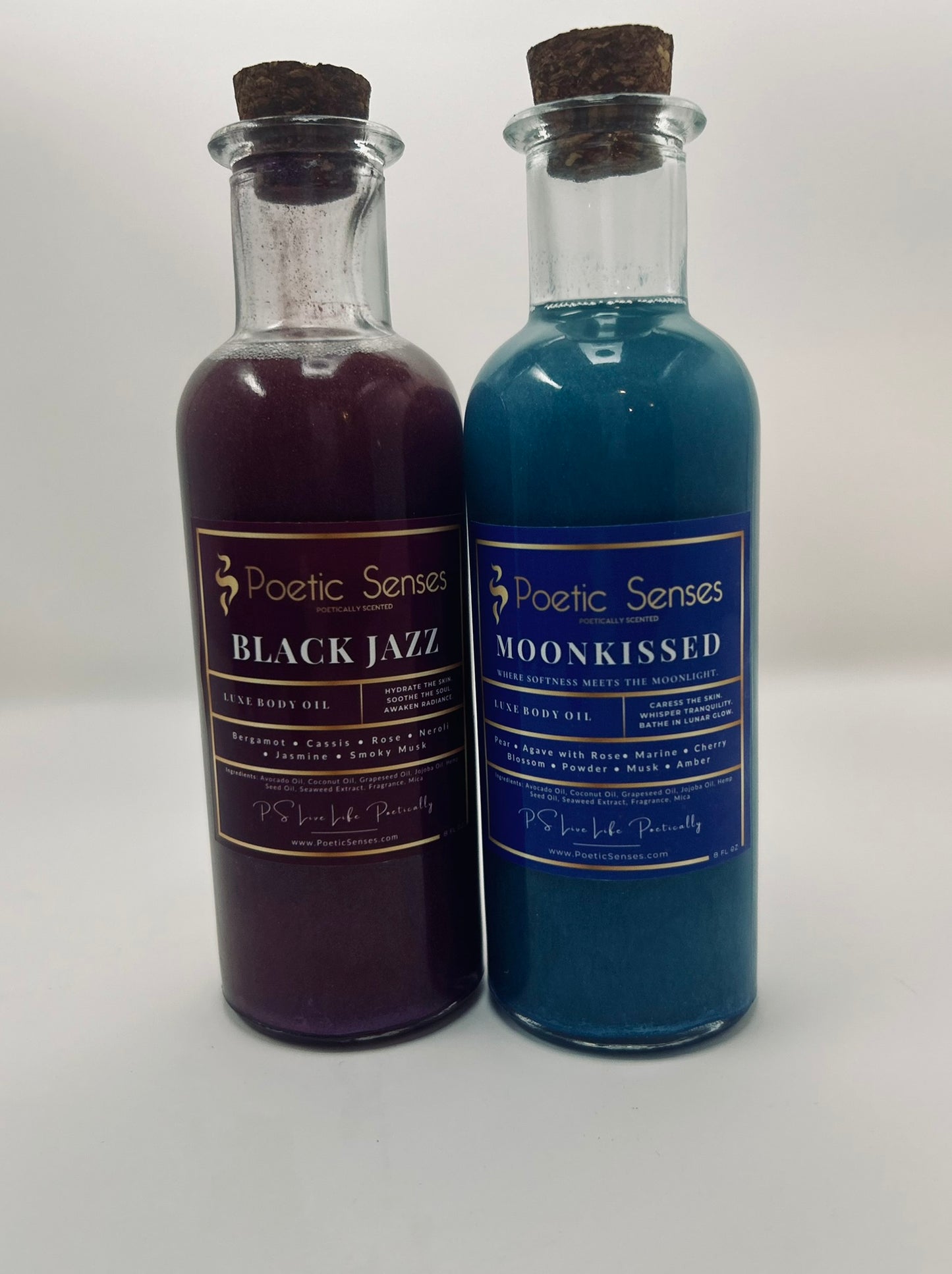 Poetic Senses Luxe Body Oils | 8 oz