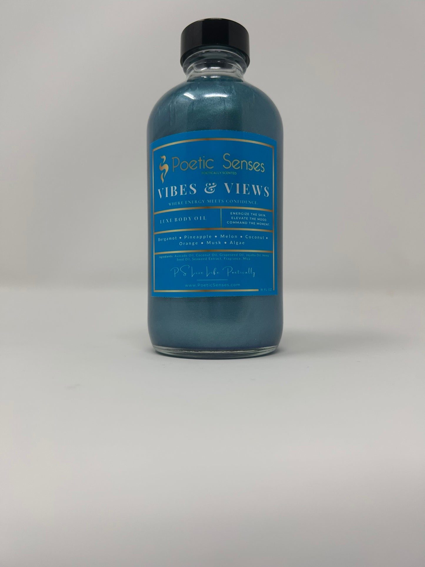 Poetic Senses Luxe Body Oils | 8 oz