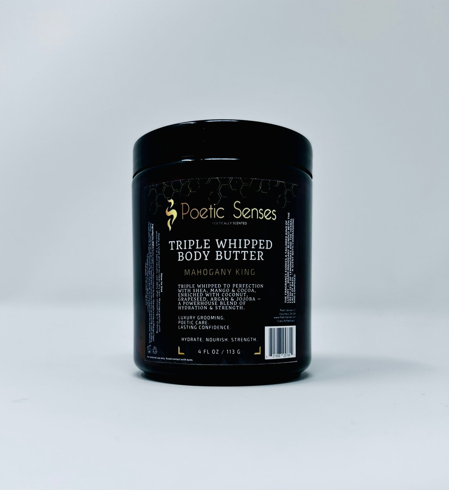 Poetic Senses Exfoliating Bath Butter | Poetic Man Collection | Luxury Skincare