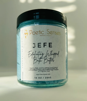 Poetic Senses Exfoliating Bath Butter | Poetic Man Collection | Luxury Skincare