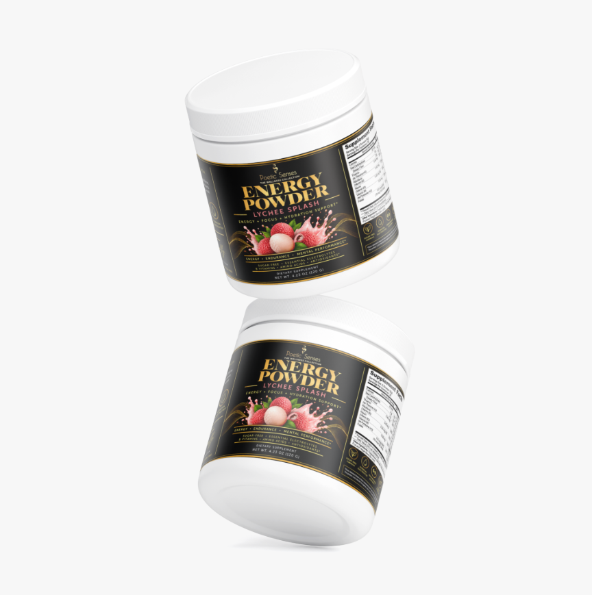 Energy Powder – Guava Berry | Caffeine + L-Theanine, Electrolytes & B Vitamins