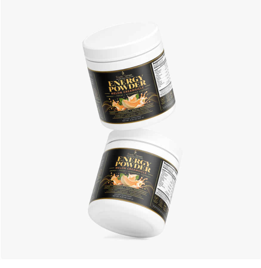Energy Powder – Guava Berry | Caffeine + L-Theanine, Electrolytes & B Vitamins