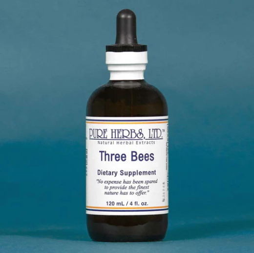 THREE BEES (Bee Pollen • Bee Propolis • Royal Jelly) | Nutritional Support for Immune & Vitality Wellness | Pure Herbs LTD