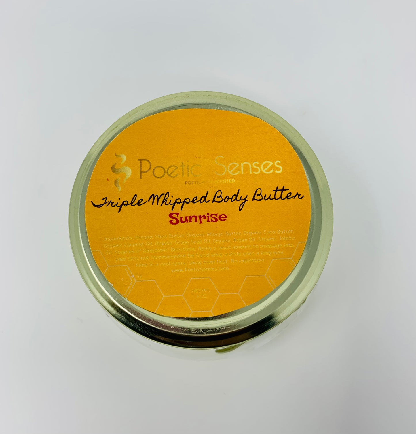 Sunrise Triple Whipped Body Butter | Poetic Senses Skincare