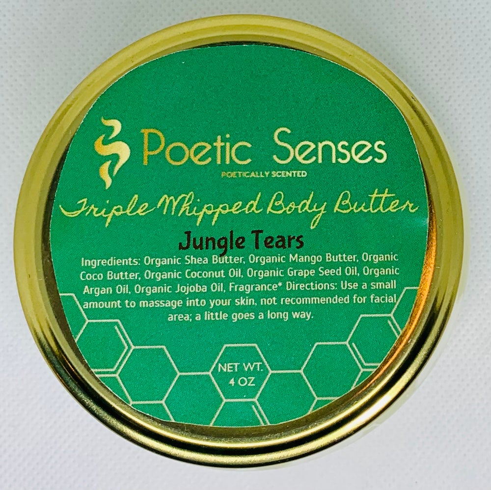 Jungle Tears Triple Whipped Body Butter | Poetic Senses Skincare